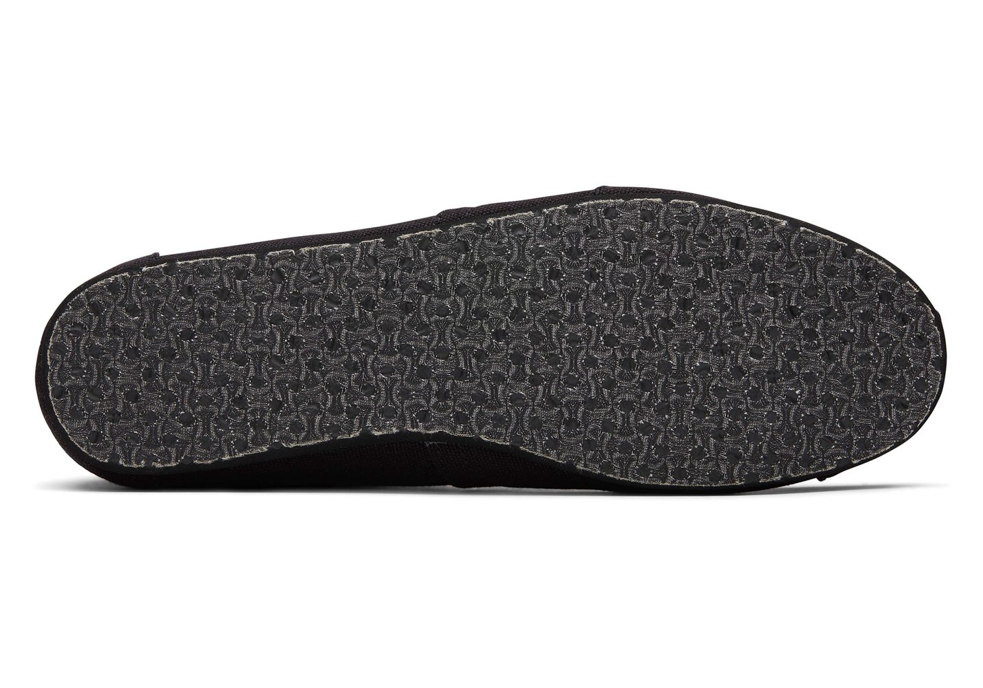 Toms Alpargata Canvas Espadrille Black - Mens - 07184-VAJK